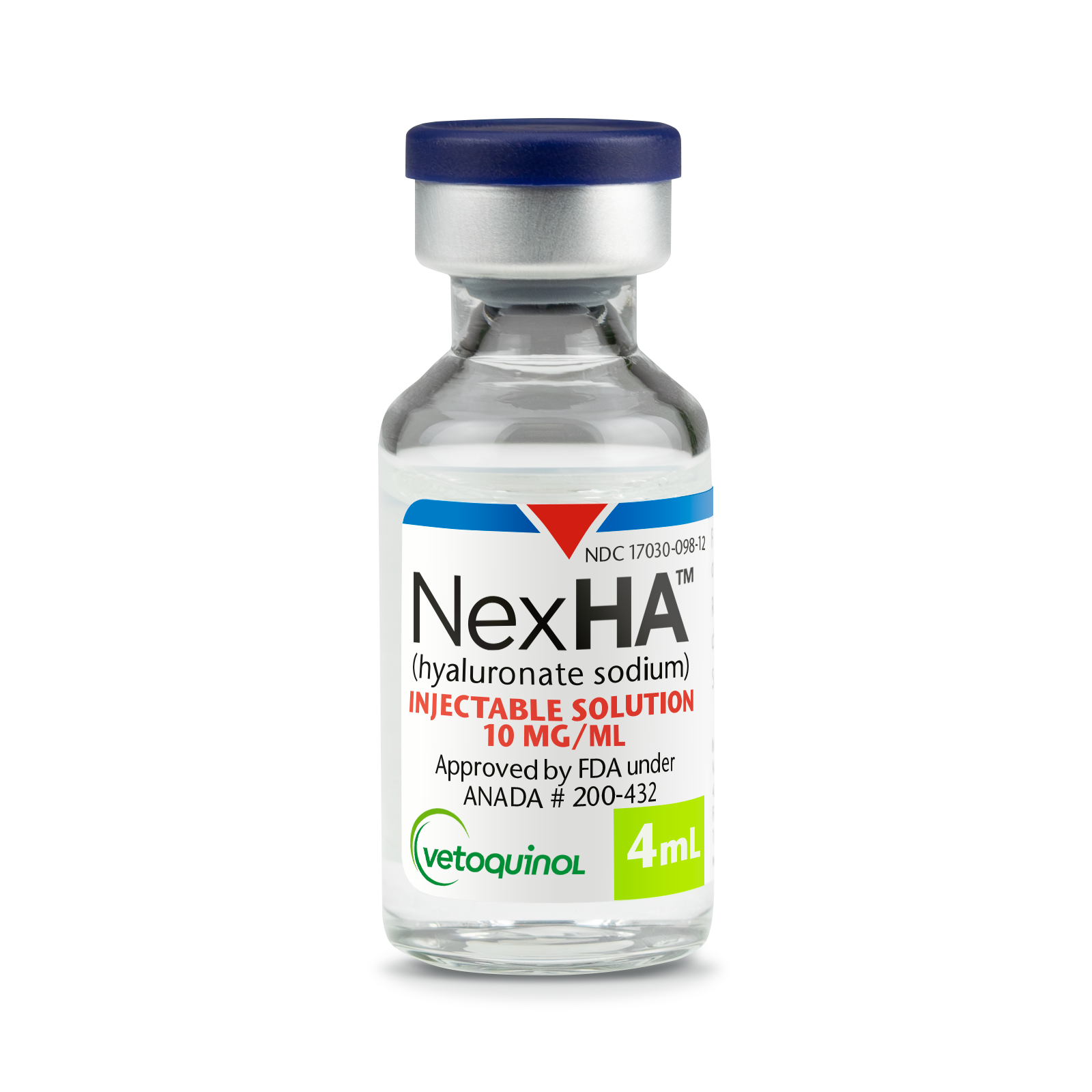 NexHA™ (hyaluronate sodium) Injectable Solution Bottle