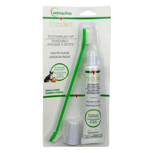Enzadent Toothbrush/Toothpaste Kit