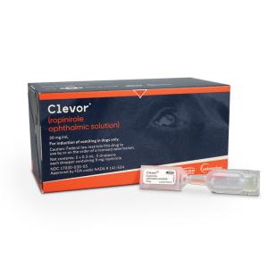 Clevor (ropinirole ophthalmic solution)
